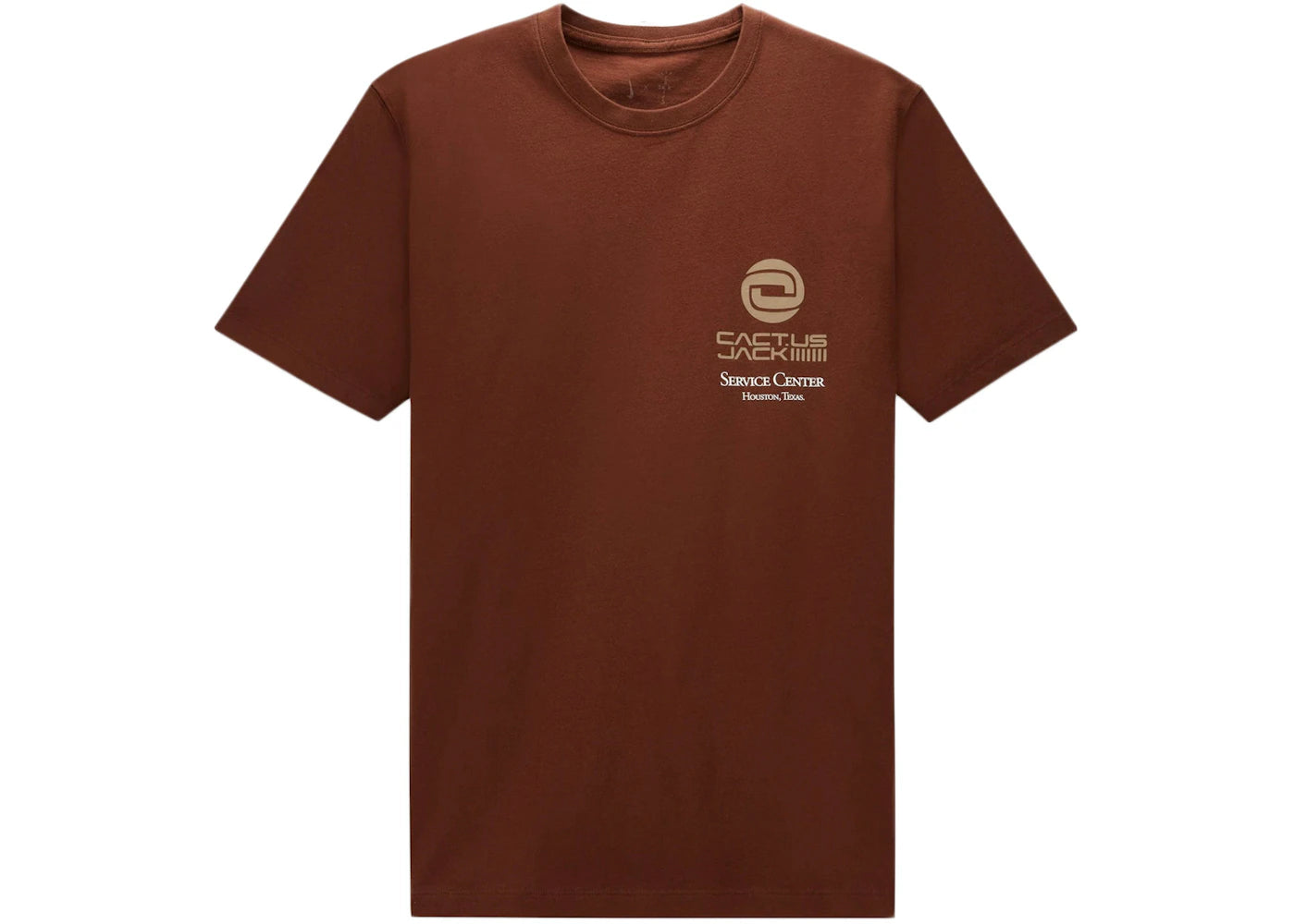 Travis Scott CACT.US CORP x Nike U NRG BH T-shirt Brown - vue 360