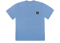 Travis Scott CJ Gamer II T-Shirt Washed Blue