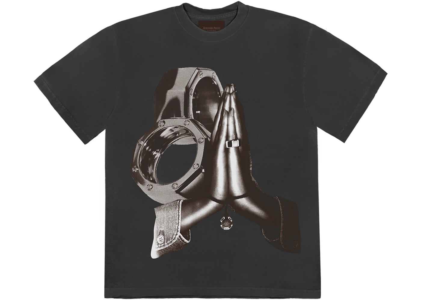Travis Scott CJ x Audemars Piguet Collage T-Shirt Schwarz - vue secondaire A