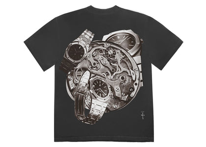 Travis Scott CJ x Audemars Piguet Collage Tee Black - authentic Travis Scott product