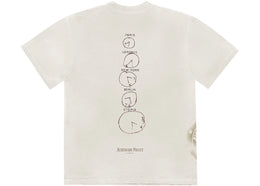 Travis Scott CJ x Audemars Piguet Time Zones Tee White - authentic Travis Scott product