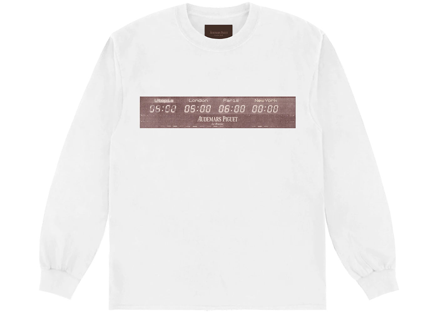 Travis Scott CJ x Audemars Piguet Utopia Tee White - vue 360
