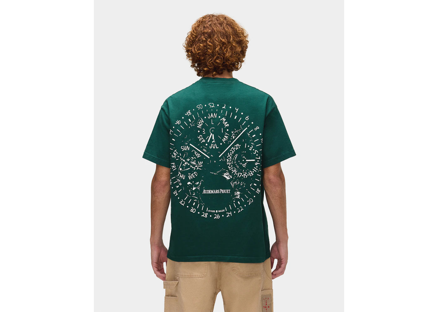 Travis Scott CJ x Audemars Piguet Watch Face Tee Green