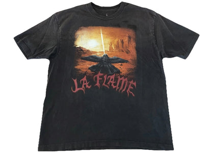 Travis Scott Cactus Jack Coachella Exclusive La Flame Utopia Tee Black - product view 2