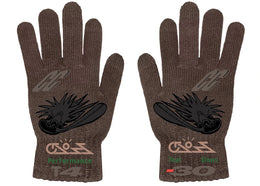 Travis Scott Cactus Jack Cross Gloves Brown - product view 2