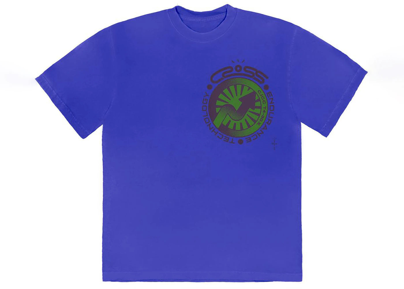 Travis Scott Cactus Jack Cross Tech Tee I Royal - vue secondaire B