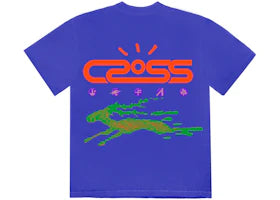 Travis Scott Cactus Jack Cross Tech Tee I Royal