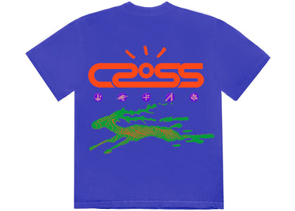 Travis Scott Cactus Jack Cross Tech Tee I Royal - product view 2
