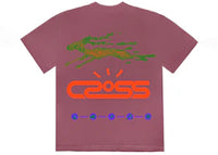 Travis Scott Cactus Jack Cross Tech Tee II Washed Purple