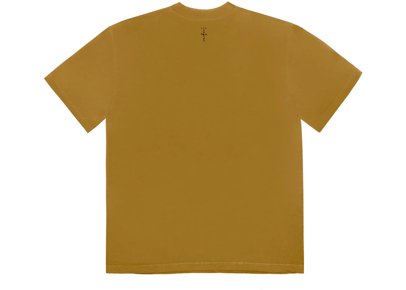 Travis Scott Cactus Jack Flower T-shirt Gold - vue secondaire B