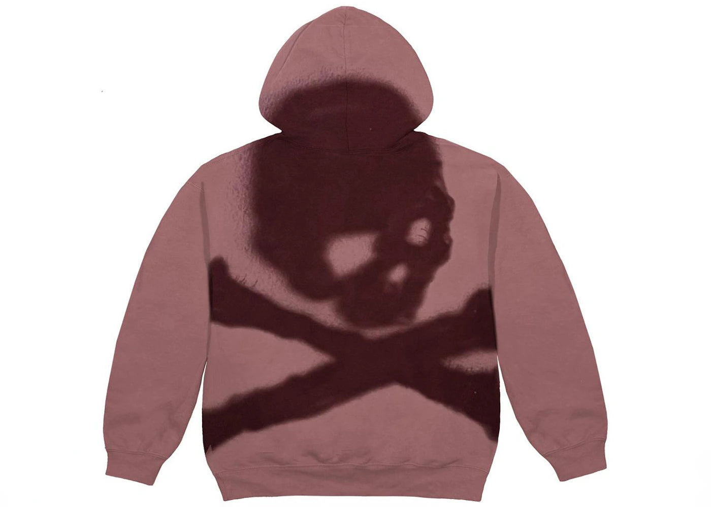 Travis Scott Cactus Jack For Mastermind Skull Zip Up Hoodie Washed Red - vue secondaire B