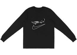 Travis Scott Cactus Jack For Nike SB Longsleeve T-Shirt I Black - authentic Travis Scott apparel