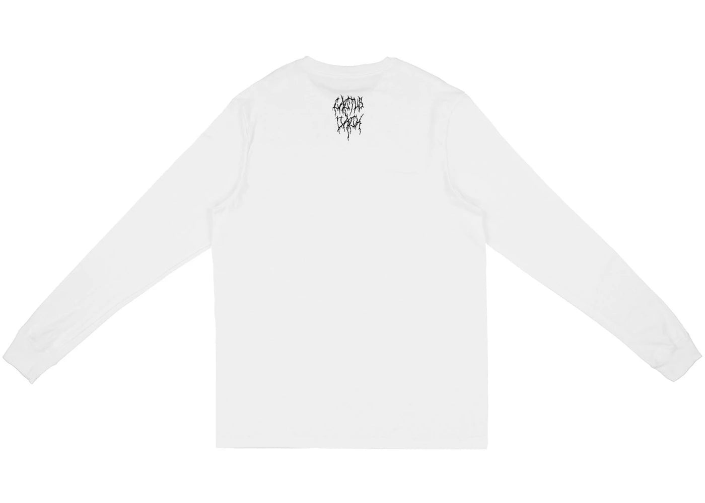 Travis Scott Cactus Jack For Nike SB Longsleeve T-Shirt White - vue secondaire B