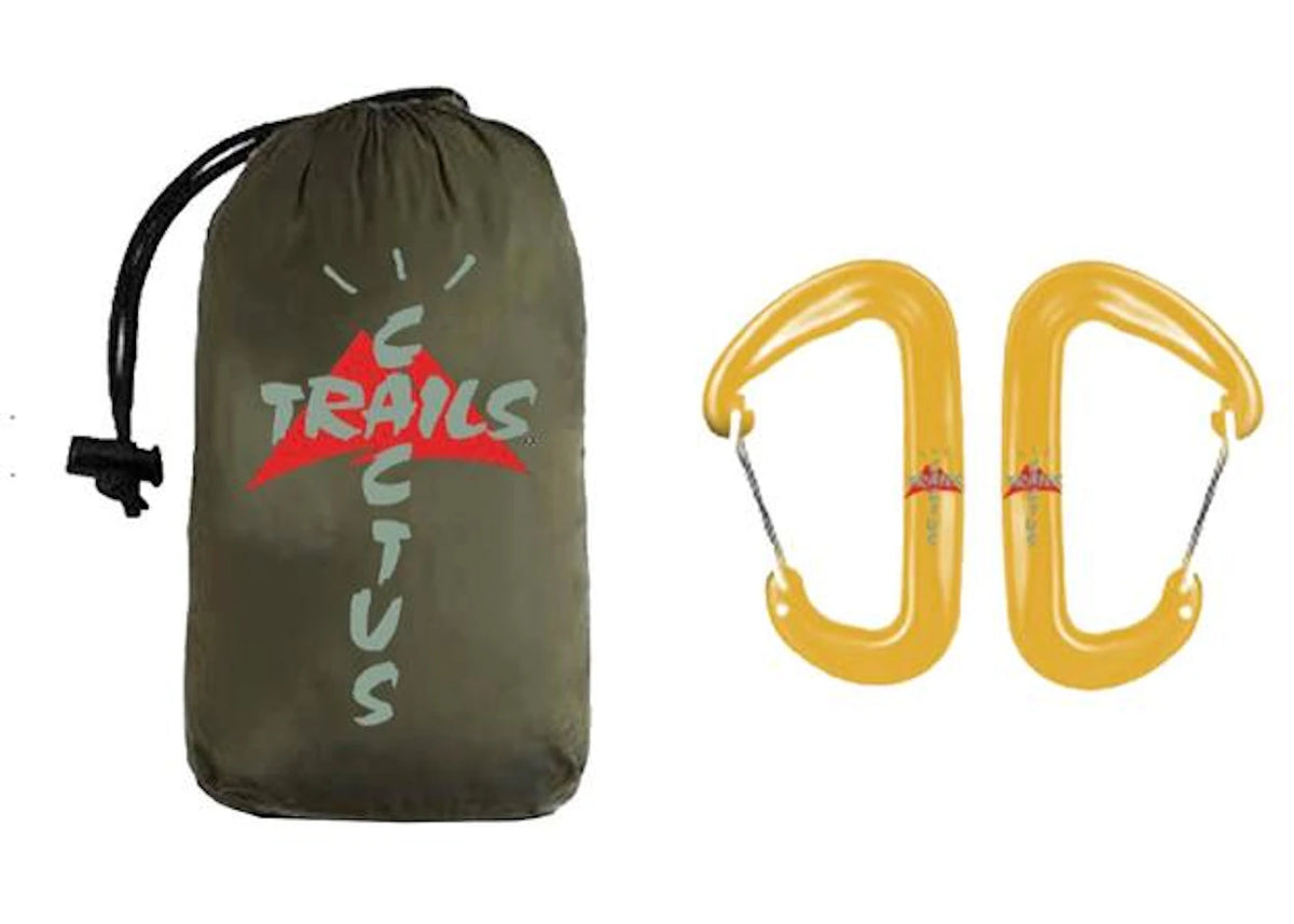 Travis Scott Cactus Jack Portable Hammock i Olive (Unisex) - vue secondaire A