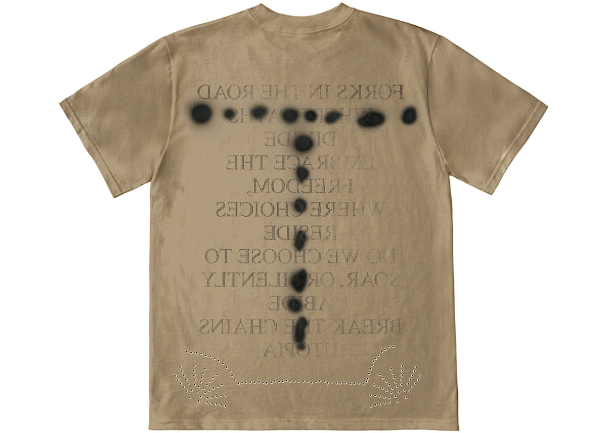 Travis Scott Cactus Jack Sprayed Shirt Multicolor - vue secondaire A