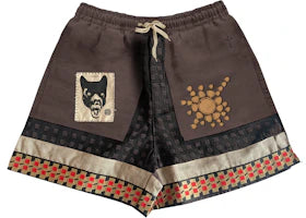 Travis Scott Cactus Jack Wolf Short Multi