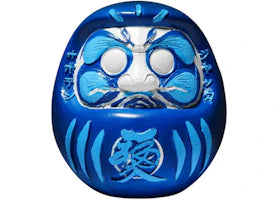 Travis Scott Cactus Jack x Fragment Daruma Doll Blue - authentic Travis Scott product