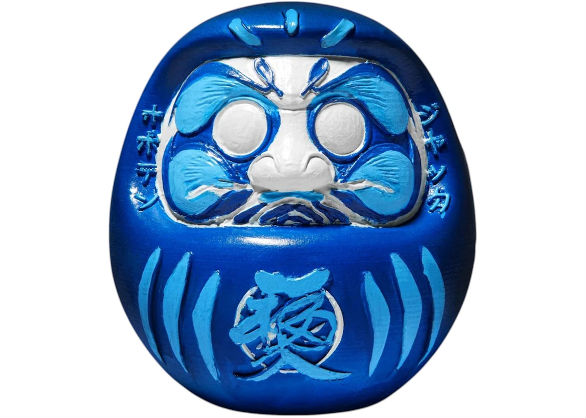 Travis Scott Cactus Jack x Fragment Daruma Doll Blue - vue 360