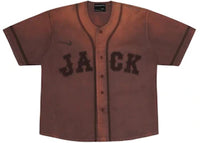Travis Scott Cactus Jack x Fragment x Nike Tokyo Jack Retro Baseball Jersey Brown