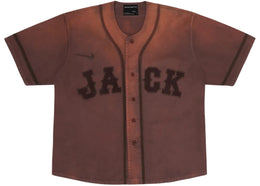 Travis Scott Cactus Jack x Fragment x Nike Tokyo Jack Retro Baseball Jersey Brown - apparel view 2