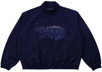 Travis Scott Cactus Jack x Fragment x Nike Tokyo Windbreaker Zip Jacket Navy
