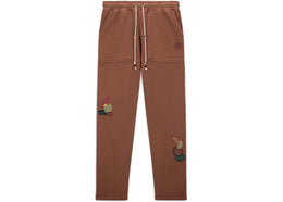 Travis Scott x Jordan Fleece Pants Archaeo Brown - apparel view 2