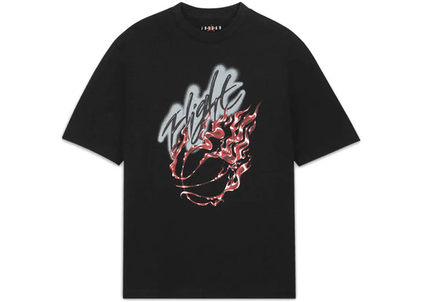 Travis Scott x Jordan Flight Graphic T-Shirt Black sneakers - authentic Travis Scott shoes