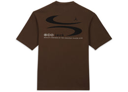 Travis Scott Cactus Jack x Jordan MJ TS Logo Tee Palomino - sneakers view 2