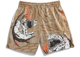 Travis Scott Cactus Jack x Jordan Pool Short Khaki - authentic Travis Scott sneakers
