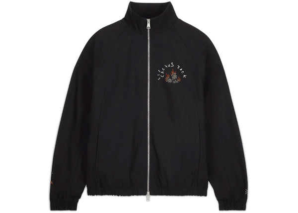 Travis Scott x Jordan Webjacke Schwarz