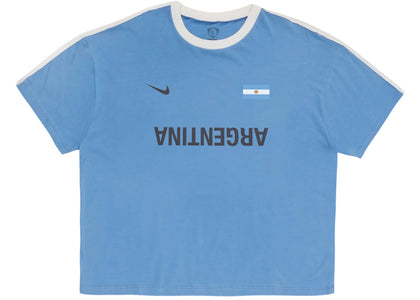 Travis Scott Cactus Jack x Nike Argentina Total 90 Tee - authentic Travis Scott product