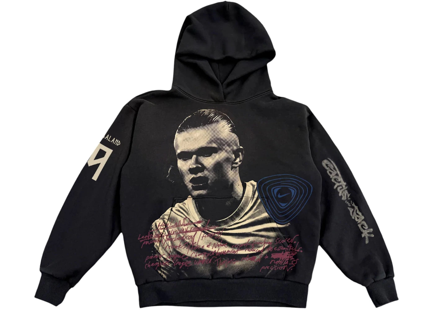 Travis Scott Cactus Jack x Nike Athletes Series Haaland Hoodie Multicolor - vue secondaire A