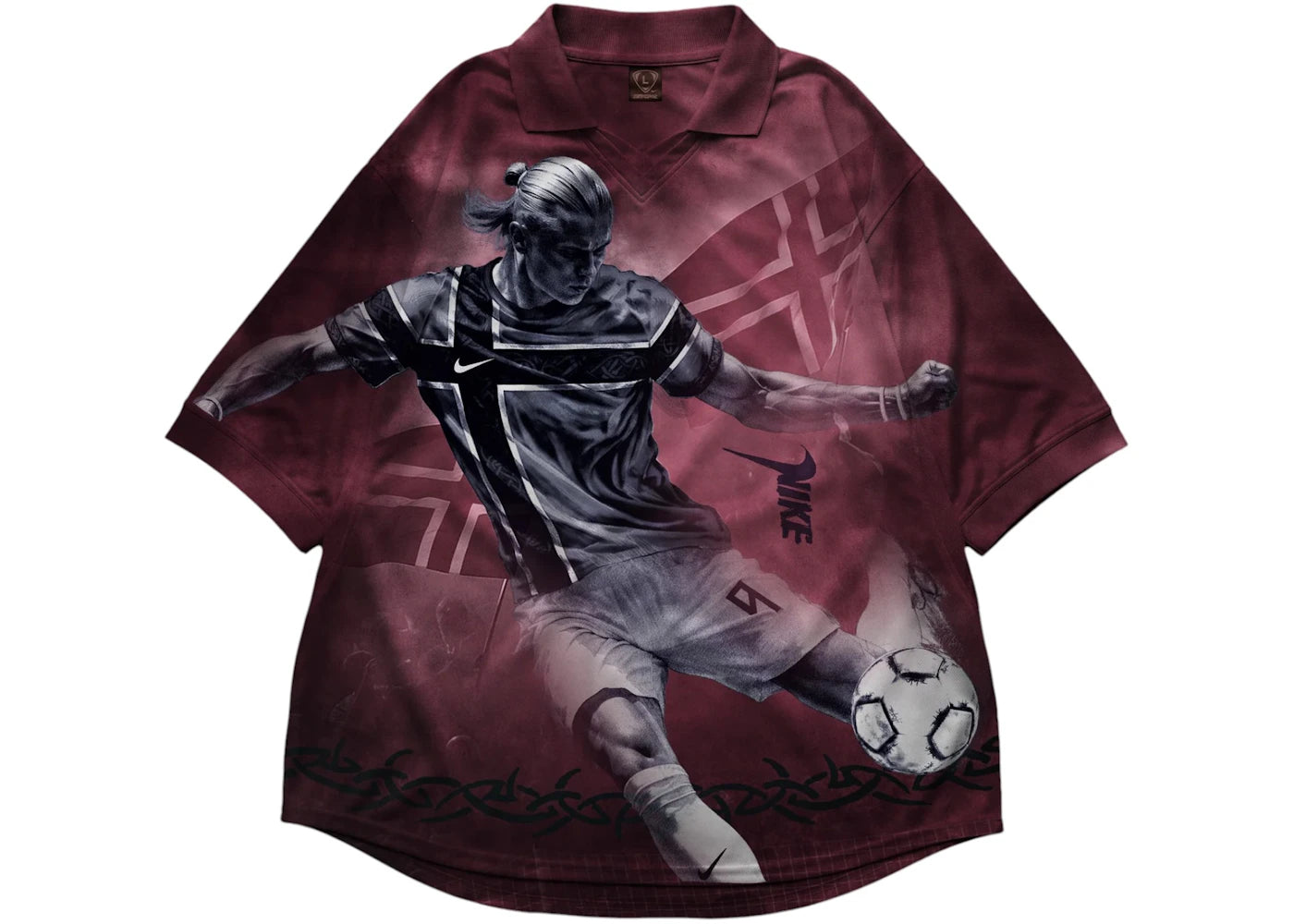 Travis Scott Cactus Jack x Nike Athletes Series Retro Haaland Jersey Multicolor - vue secondaire A