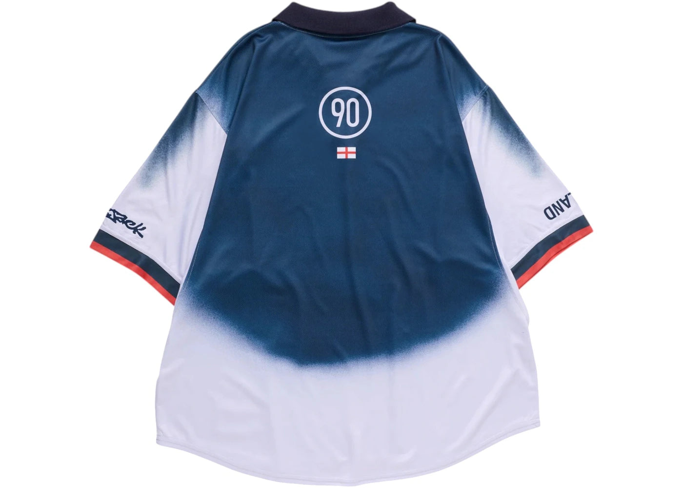 Travis Scott Cactus Jack x Nike England Total 90 Retro Jersey Red/White - vue secondaire B