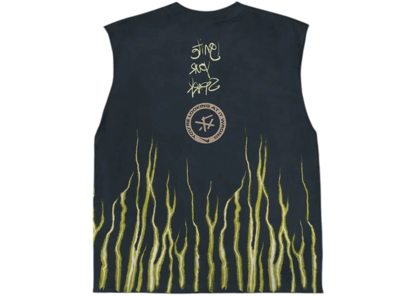 Travis Scott Cactus Jack x Nike T-Rexx Ignite Your Spark Sleeveless Tee Black - vue secondaire B