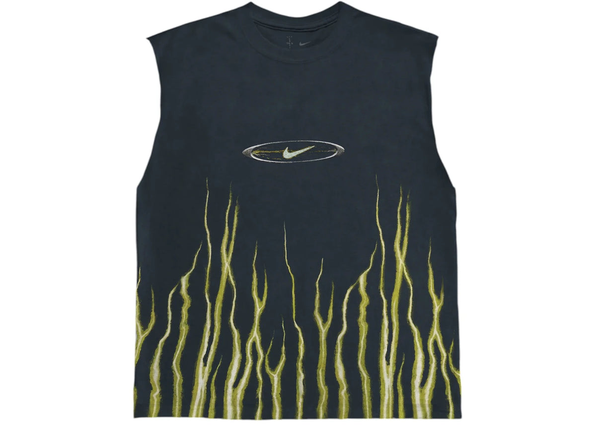 Travis Scott Cactus Jack x Nike T-Rexx Ignite Your Spark Sleeveless Tee Black - vue secondaire A