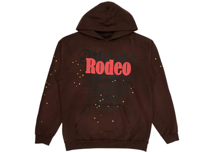 Travis Scott Cactus Jack x Sp5der Days Before Rodeo Hoodie Black - authentic Travis Scott apparel