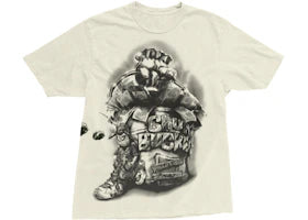 Travis Scott Cactus Jack x Spongebob Chum Bucket Tee White