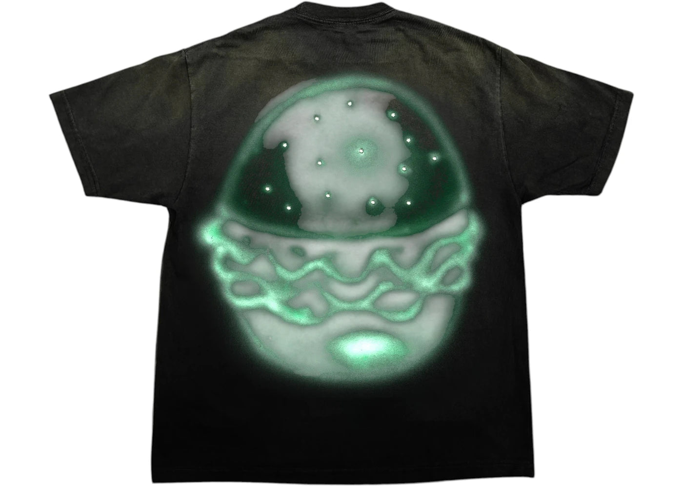 Travis Scott Cactus Jack x Spongebob Krabby Patty Tee Black - vue secondaire A