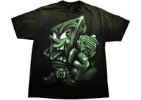 Travis Scott Cactus Jack x Spongebob Mr Krabs Tee Black