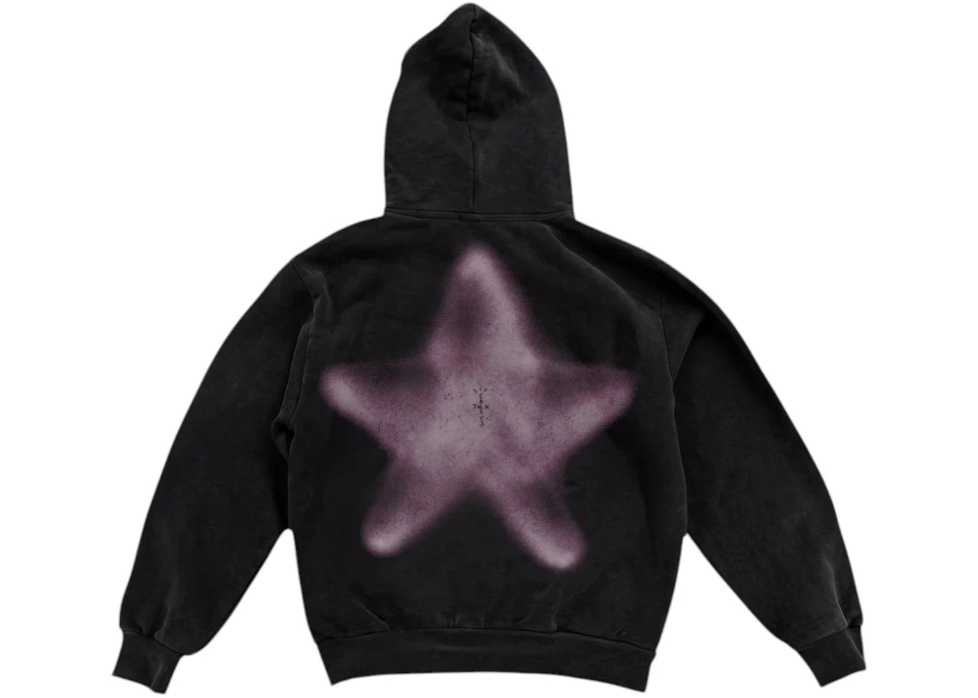 Travis Scott Cactus Jack x Spongebob Patrick Star Hoodie Black - vue secondaire B