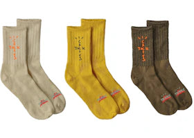 Travis Scott Cactus Trails Hiking Socks Pack Natural/Gold/Brown