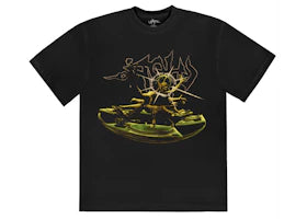 Travis Scott DJ Tee Black