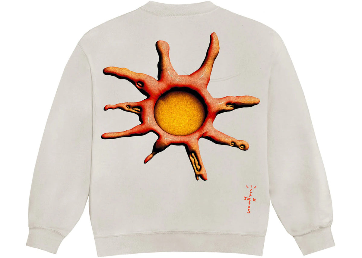 Travis Scott D.L.T.L.F.R.T. Crewneck Natural - vue secondaire B