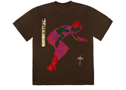 Travis Scott Digital T-Shirt Brown - apparel view 2
