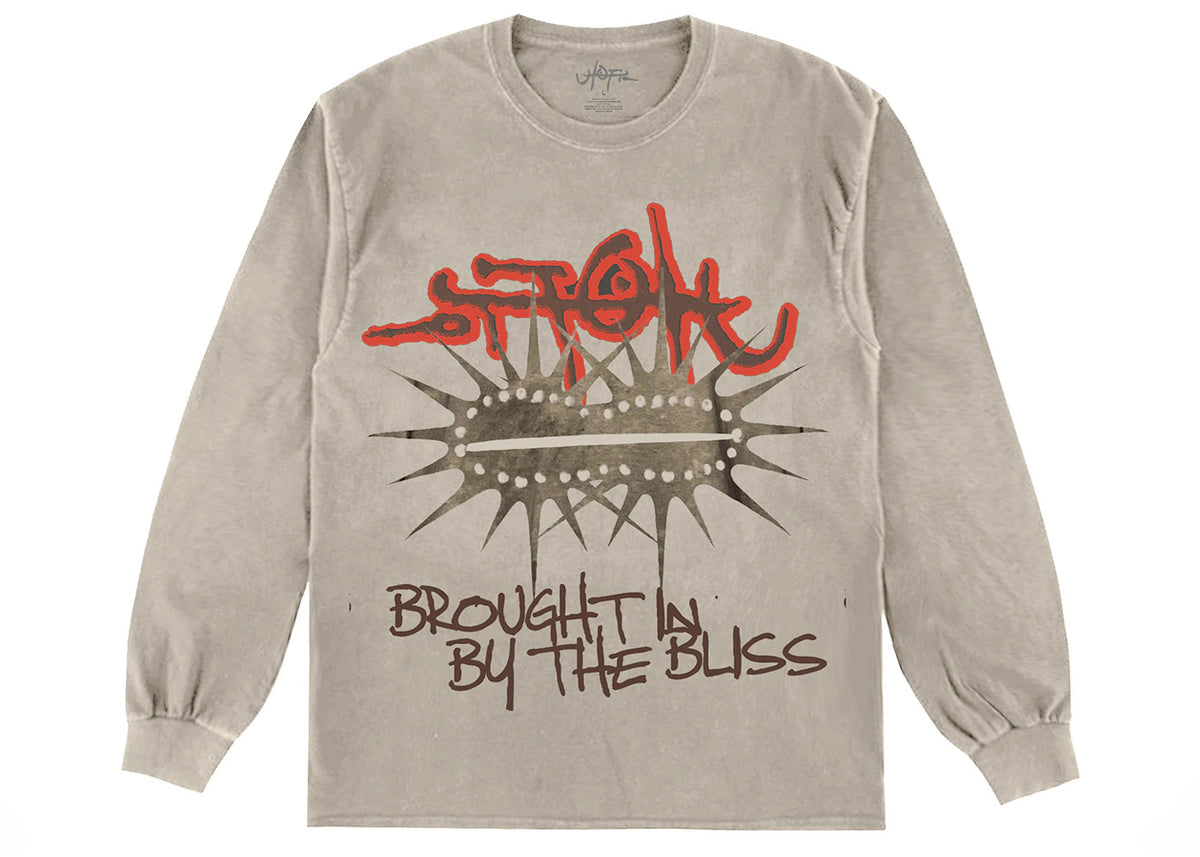 Travis Scott Utopia Don't Blink L/S Tee Natural - vue secondaire A