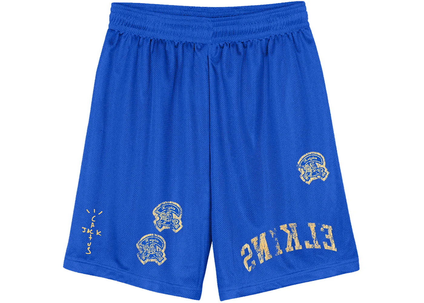 Travis Scott Elkins HS Shorts Blue - vue secondaire A