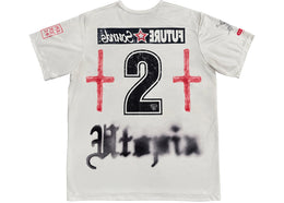 Travis Scott England Soccer Jersey White - authentic Travis Scott apparel