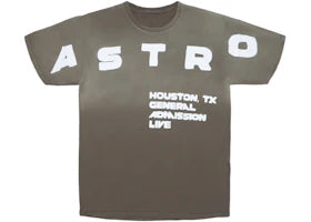 Travis Scott Flaming TV Tee Green