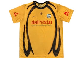 Travis Scott Germany Soccer Jersey Yellow - vue 360
